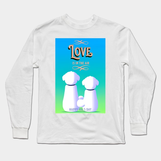 Love Is in the Air Long Sleeve T-Shirt by Cheeky BB